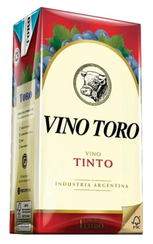 VINO Toro Tinto caja 1 L
