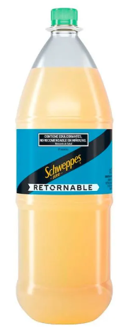 Gaseosa Schweppes Agua Tonica RETORNABLE 1,5 Litros
