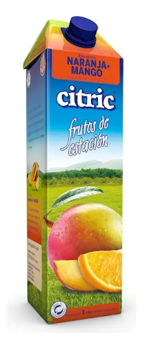 Jugo Naranja Mango 1 Lt Citric Jugos