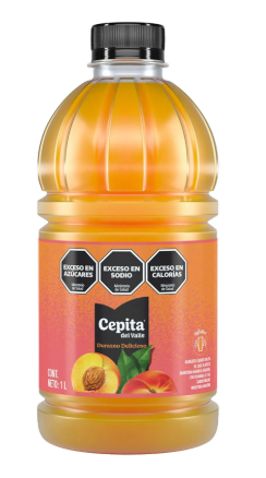 Jugo Cepita del valle durazno delicioso 1 l.
